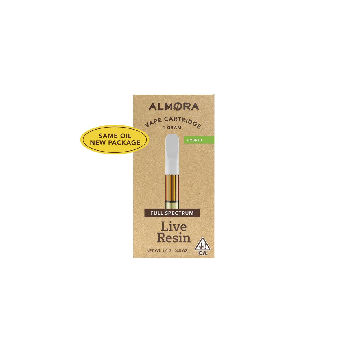 100% Live Resin Apple Fritter Cartridge 1g