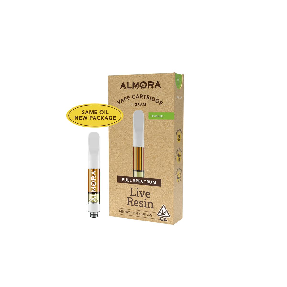 100% Live Resin Apple Fritter Cartridge 1g