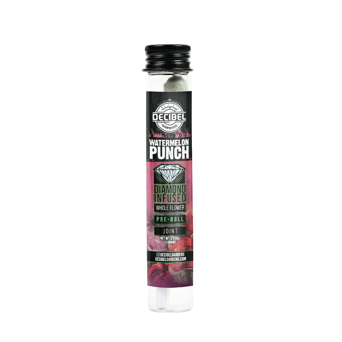Watermelon Punch (Diamond Infused Preroll) 1 Watermelon Punch (Diamond Infused Preroll)